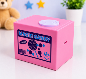 Magic Candy Dispenser Toy | Pink Automatic Gumball Machine for Kids
