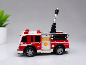 Fire Truck Toy with Ladder | Red Emergency Rescue Vehicle Model for Kids