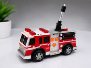 Fire Truck Toy with Ladder | Red Emergency Rescue Vehicle Model for Kids
