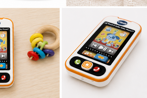 VTech Touch & Swipe Baby Phone™ Interactive Learning Toy for Babies | Musical Smartphone Toy