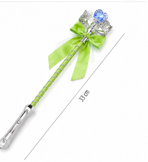 Princess Magic Wand with Crown Design | Fairy Light-Up Style Wand Toy for Kids Girls